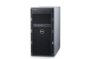 戴爾PowerEdge T130 塔式服務器（英特爾至強 E3-1225 v6 3.3GHz 四核丨16G DDR4內存丨2塊*1TB SATA硬盤丨3年下一工作日上門服務）