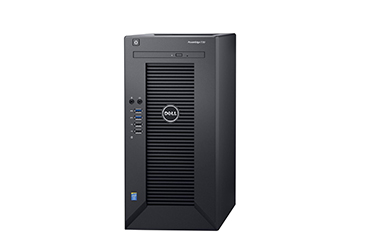 Dell PowerEdge T30塔式服務器（英特爾至強?E3-1225 v5 四核 3.3GHz丨16GB ECC UDIMM內存丨2塊*2TB SATA 入門級 HDD丨3年下一工作日上門服務）