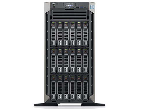 戴爾/Dell PowerEdge T640 塔式服務器（英特爾至強? 金牌5120 2.2G, 14核丨64GB內存丨6塊*2TB 7.2K SAS硬盤丨H730陣列卡丨DVD光驅丨3年保修）