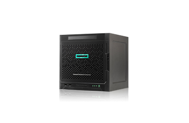 HPE ProLiant MicroServer Gen10 微型塔式服務器 （AMD皓龍 X3216 16GB 2塊*2TB 4LFF NHP SATA 200 瓦）