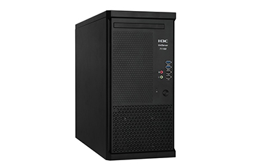 華三H3C UniServer T1100 G3 塔式服務器（英特爾? 奔騰G4560 3.50 GHz 雙核丨8G DDR4 內存丨1TB 7.2K SATA硬盤丨3年保修）