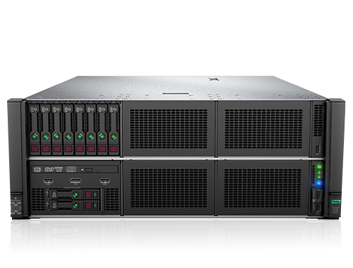 HPE ProLiant DL580 Gen10 機架式服務器（2顆*英特爾至強金牌5118 2.3GHz 12核丨64GB內存丨5塊*600G 10K SAS硬盤丨P408i-p陣列卡丨3年保修）