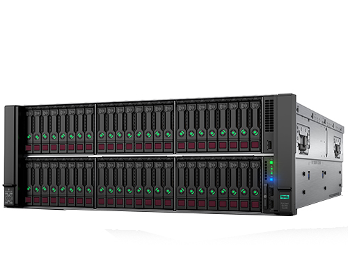 HPE ProLiant DL580 Gen10 機架式服務器（2顆*英特爾至強金牌5118 2.3GHz 12核丨64GB內存丨5塊*600G 10K SAS硬盤丨P408i-p陣列卡丨3年保修）