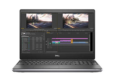 Dell Precision 7550 移動工作站（至強 W-10885M，8核丨64G ECC內存丨3塊*M.2 1TB NVMe固態硬盤丨RTX 5000 16G顯卡丨15.6英寸 4K屏丨Win 10專業版）