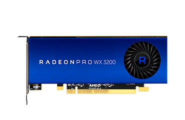 AMD Radeon Pro WX 3200 4GB入門級(jí)顯卡