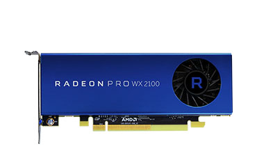 AMD Radeon Pro WX 2100 平面設計/視頻剪輯/3D渲染/建模專業圖形顯卡