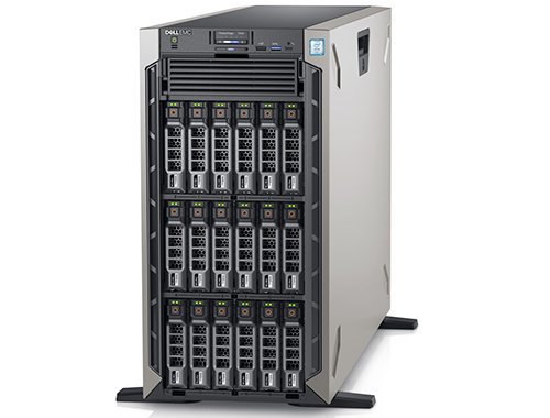 戴爾PowerEdge T640 企業(yè)級雙路塔式服務(wù)器（2顆*英特爾至強(qiáng)金牌 6240R 2.4G, 24核丨192GB內(nèi)存丨480G固態(tài)+3塊*2.4TB 10K SAS硬盤丨H730P陣列卡丨冗余電源丨3年保修）