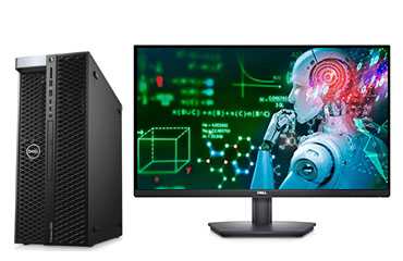 戴爾P5820X 深度學(xué)習(xí)工作站電腦（英特爾酷睿 i9-10920X, 3.5GHz, 12核丨256GB DDR4內(nèi)存丨2塊*1TB M.2固態(tài)硬盤丨NVIDIA RTX 3080 Ti, 12GB顯卡丨27寸顯示器）