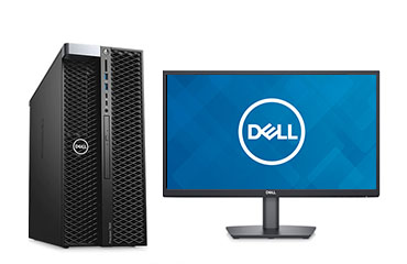 Dell Precision 7820 臺式工作站（英特爾至強(qiáng)銅牌 3204, 1.9GHz, 6核丨16GB DDR4 內(nèi)存丨2TB 7.2K SATA硬盤丨NVIDIA T400，2GB獨顯丨戴爾21.5寸顯示器）