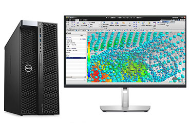 高性能仿真計算機  T7820工作站（2顆*至強金牌 6256, 3.6GHz, 12核丨384GB DDR4 內存丨2TB 固態+8TB 機械硬盤丨NVIDIA Quadro GV100, 32GB顯卡丨27寸顯示器）
