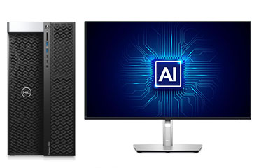 戴爾DELL T7920 AI應(yīng)用開發(fā)工作站 （英特爾至強(qiáng)金牌6242R, 3.1GHz, 20核丨192GB DDR4 ECC 內(nèi)存丨2TB 固態(tài)+8TB 機(jī)械硬盤丨RTX A6000, 48GB顯卡丨27英寸顯示器）