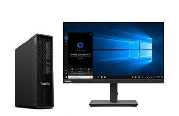 ThinkStation P340 小機箱工作站（英特爾至強 W-1270，8核丨32GB DDR4 內存丨512GB 固態+2TB 機械硬盤丨NVIDIA T1000 8GB顯卡丨23.8英寸顯示器）