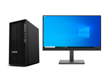 聯(lián)想ThinkStation P348 商用電腦工作站（英特爾酷睿 i5-11500，6核丨8GB DDR4 內(nèi)存丨256GB 固態(tài)+1TB 機(jī)械硬盤(pán)丨NVIDIA T400 2GB顯卡丨21.5英寸）