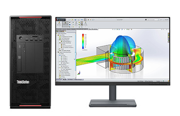 聯想ThinkStation P920 仿真電腦工作站（2顆*英特爾至強金牌 5218, 16核丨256GB DDR4 內存丨1TB 固態(tài)+4TB機械硬盤丨RTX A4000 16GB顯卡丨27寸顯示器）