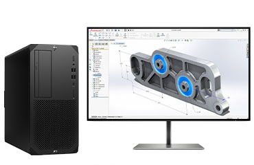 3D三維建模電腦工作站 HP Z2 G9 Tower （英特爾酷睿 i5-12600K 處理器，10核丨32GB DDR5 內(nèi)存丨1TB M.2固態(tài)+4TB 機(jī)械硬盤丨NVIDIA T1000 4GB顯卡丨27寸顯示器）