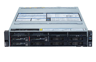 聯(lián)想ThinkServer SR588 V2 機(jī)架式服務(wù)器（英特爾至強(qiáng)銀牌 4314，16核丨64GB TruDDR4 內(nèi)存丨4塊*2.4TB 10K SAS 硬盤丨RAID 5350-8i 陣列卡丨冗余電源丨三年保修）