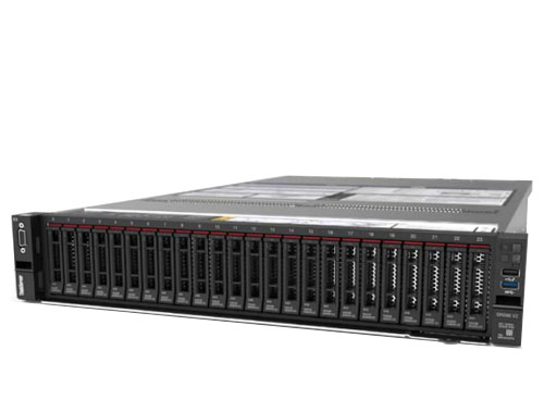 聯想ThinkServer SR590 V2 機架式服務器（2顆*英特爾至強銀牌 4316，20核丨128GB TruDDR4 內存丨2塊*480GB 固態+5塊*2.4TB 10K SAS 企業級硬盤丨三年保修）