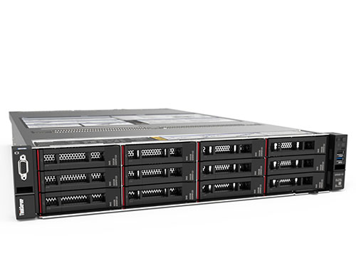 聯想ThinkServer SR590 V2 機架式服務器（2顆*英特爾至強銀牌 4316，20核丨128GB TruDDR4 內存丨2塊*480GB 固態+5塊*2.4TB 10K SAS 企業級硬盤丨三年保修）