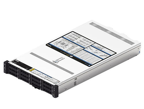 聯(lián)想ThinkServer SR660 V2 機架式存儲服務器（2顆*英特爾至強銀牌 4314，16核丨64GB TruDDR4 內存丨5塊*8TB 7.2K SAS 硬盤丨RAID 10 陣列丨冗余電源丨三年保修）