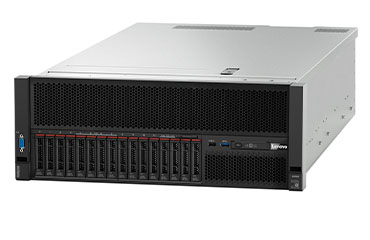 聯想（Lenovo）ThinkSystem SR860 機架式服務器（2顆*英特爾至強鉑金 8253，16核丨512GB TruDDR4 ECC 內存丨5塊*3.84TB SATA 企業級固態硬盤丨冗余電源丨三年保修）