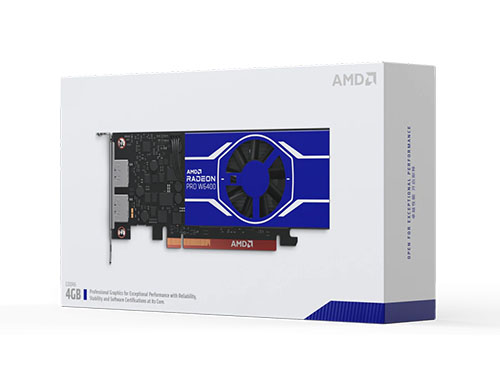 AMD Radeon PRO W6400 4GB 3D設計/視頻渲染專業級顯卡