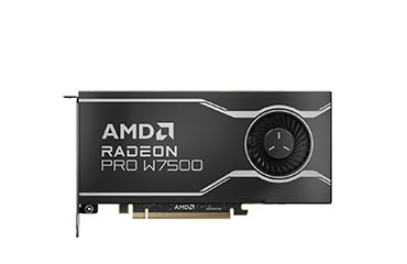 AMD Radeon PRO W7500 視頻渲染繪圖專業(yè)GPU (8GB GDDR6顯存丨RDNA3.0架構丨流處理器1700丨4個DP2.1端口丨支持8K視頻輸出丨70W功耗)