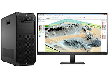 惠普HP Z6 G5 ArcGIS制圖工作站（英特爾至強(qiáng) W5-3435X，16核丨128GB DDR5 ECC 內(nèi)存丨1TB 固態(tài) +2塊*4TB SATA 機(jī)械硬盤(pán)丨RTX A2000, 12GB顯卡丨27寸顯示器）