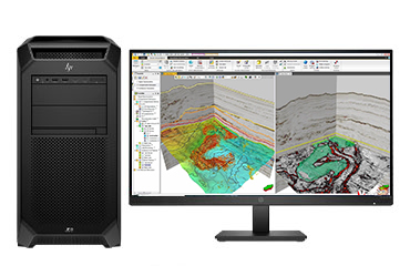 惠普 HP Z8 G5 油藏模擬計算工作站（2顆*英特爾至強金牌 5415+，2.9GHz，8核丨128GB DDR5 ECC 內存丨1TB 固態+4TB 機械硬盤丨RTX A4000, 16GB 顯卡丨27寸顯示器）