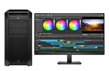 惠普 HP Z8 Fury G5 影視后期特效合成工作站（英特爾至強W7-3455，24核丨128GB DDR5 ECC 內存丨1TB 固態硬盤+2塊*8TB 機械硬盤丨RTX 4080，16GB 顯卡丨27寸顯示器）