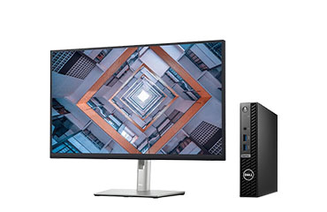 Dell OptiPlex 7010 迷你商用主機(jī)（英特爾酷睿 i7-13700T，16核丨64GB DDR4 內(nèi)存丨1TB PCle 固態(tài)硬盤丨英特爾 UHD 顯卡 770丨27寸顯示器丨Windows 11 )