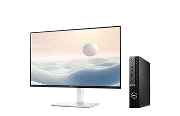 戴爾迷你主機OptiPlex 7010 MFF Plus（英特爾酷睿 i5-13500，14核/20線程丨8GB，DDR5，4800MT/s 內(nèi)存丨512GB M.2 硬盤丨集成顯卡丨23.8寸顯示器丨Win 11）