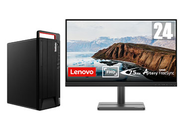 聯想ThinkCentre M960t 臺式電腦（英特爾酷睿i7-14700，20核丨16GB DDR5 內存丨512GB PCle 固態+1TB 3.5寸 SATA 硬盤丨GTX1650S-4G顯卡丨23.8寸顯示器）