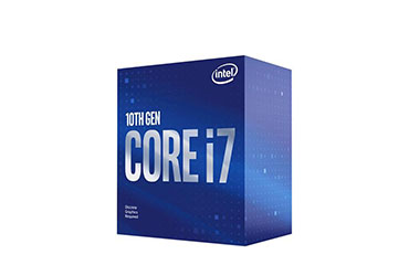 英特爾?酷睿? i7-10700F 臺式機處理器 (8核、16線程、16MB緩存，睿頻最高可達4.8GHz、65W)