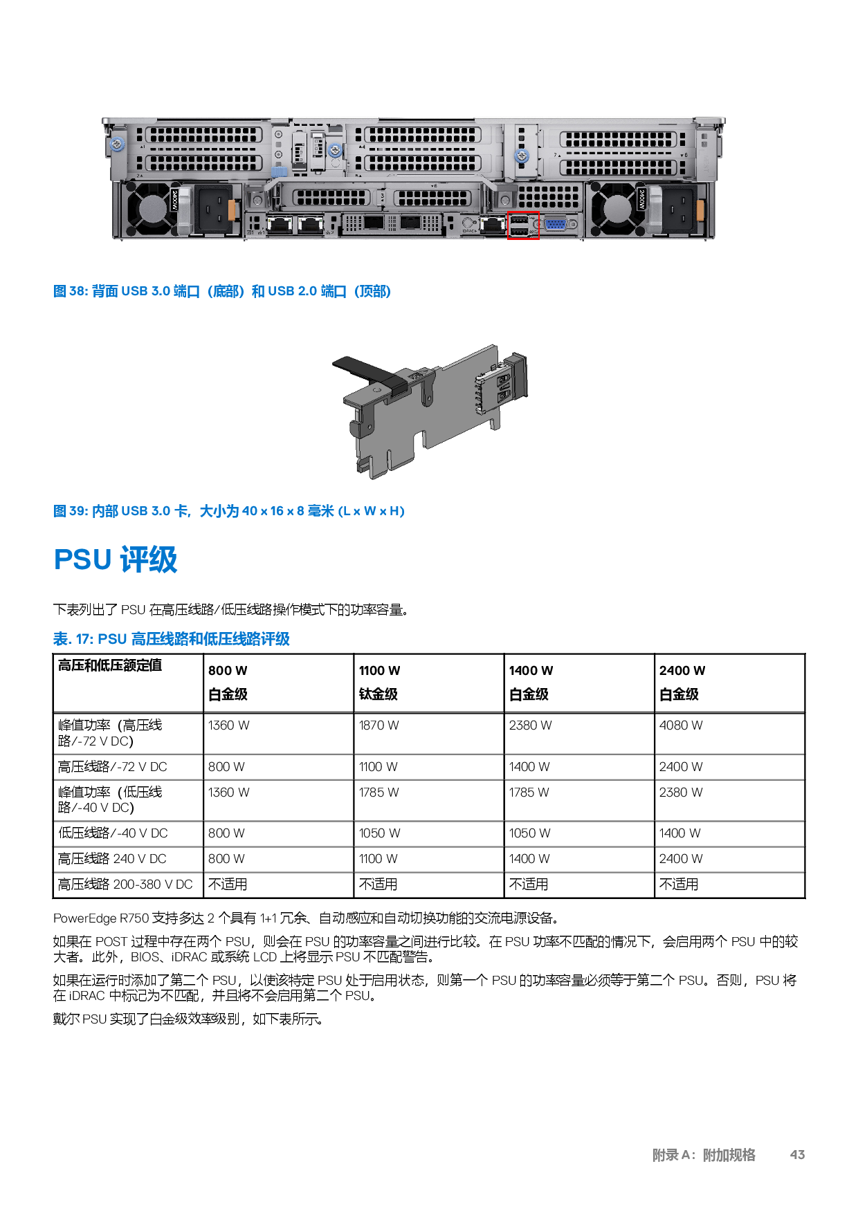 Dell EMC PowerEdge R750 機(jī)架式服務(wù)器技術(shù)指南PDF第43頁